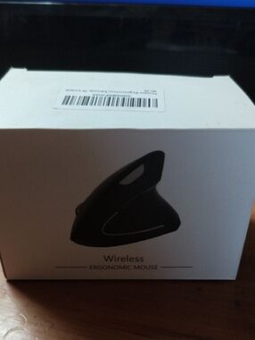 Wireless Ergonomic Vertical Mouse - Black